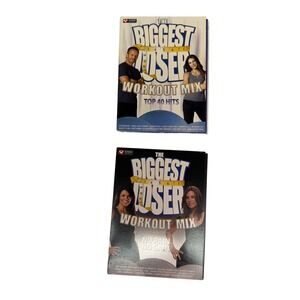 The Biggest Loser Workout Mix CD Lot Top 40 Hits & Vol 2 No Pain No Gain 6 Discs